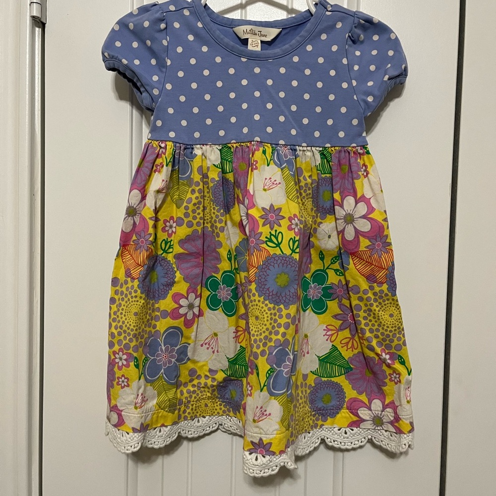 Matilda Jane Polka Dot and Floral Dress